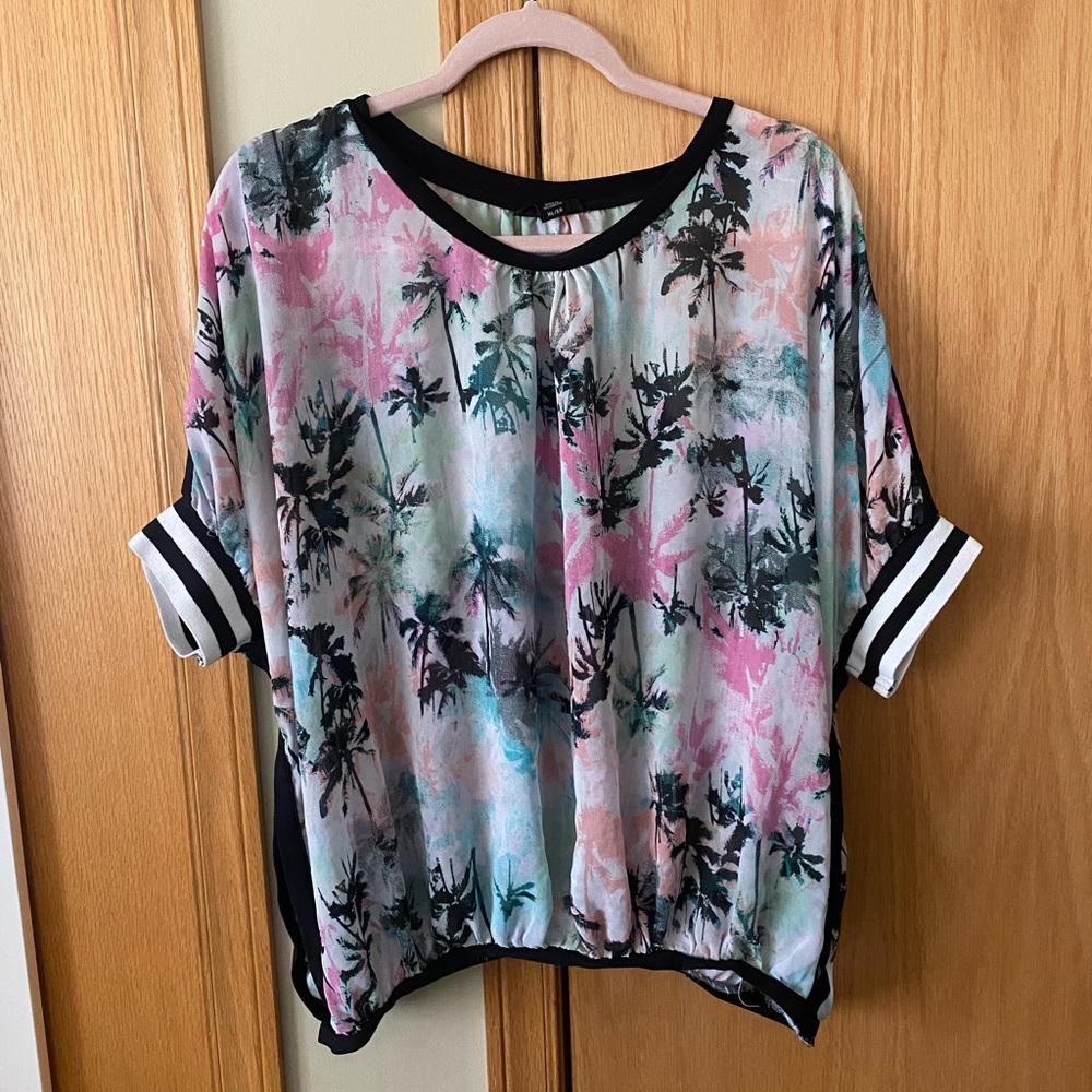 Metaphor Velcro Pink Chic Blouse